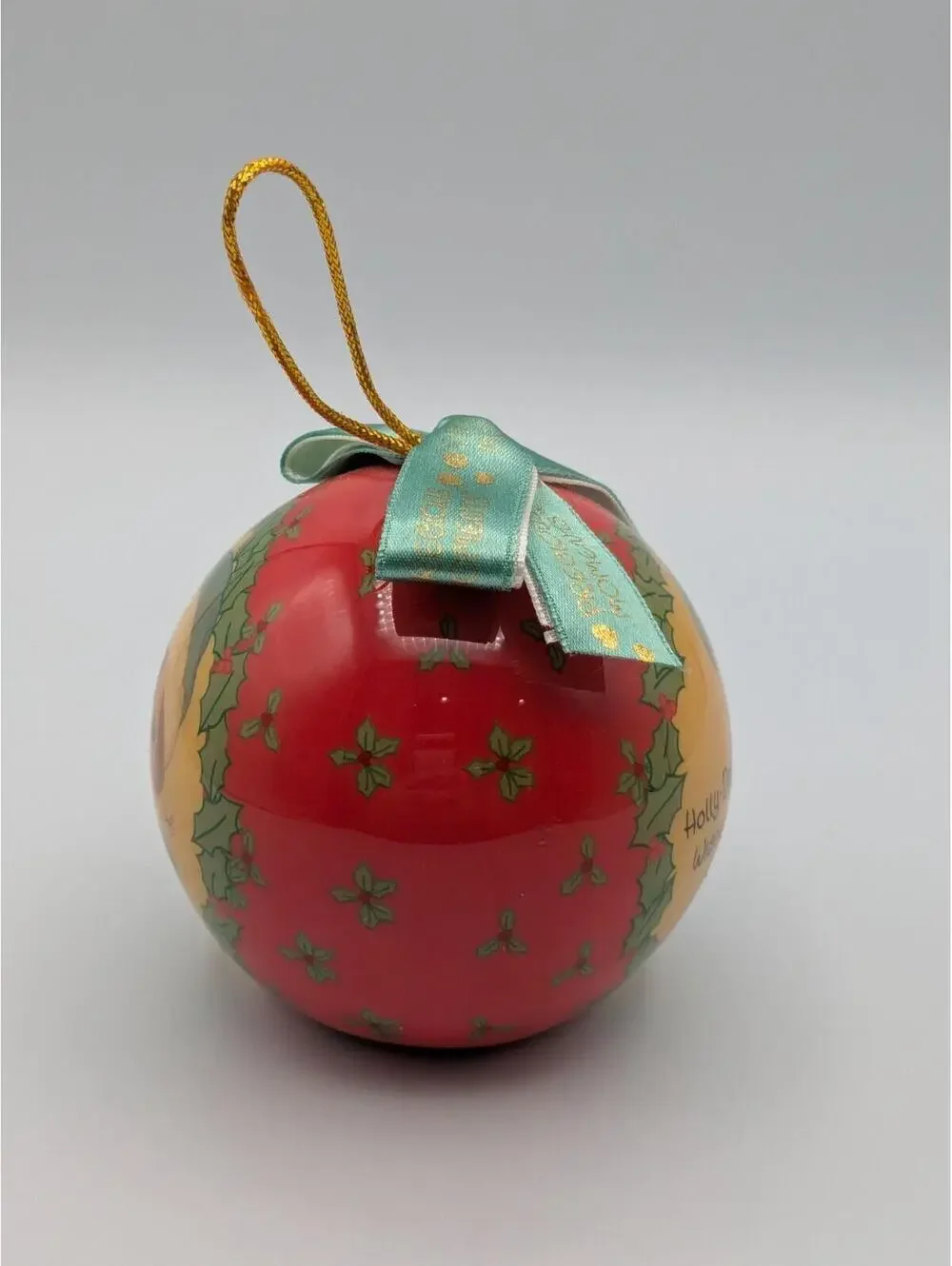 Precious Moments Decoupage Holiday Ornament 1997